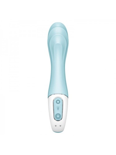 Satisfyer Air Pump Vibrator 5+ - Вибратор, (бирюзовый) - sex-shop.ua